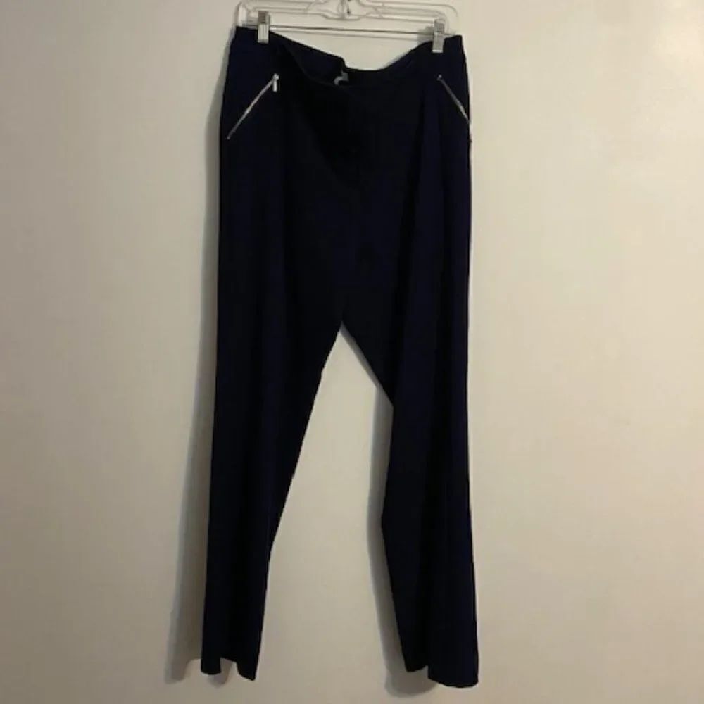 New York & Co Stretch Navy Blue trouser, size 16T